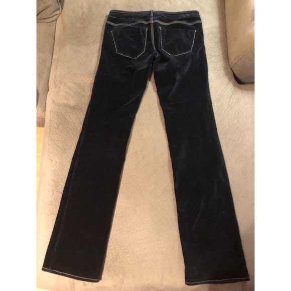 Black Velvet Guess Jeans Size 28 - Picture 2 of 2